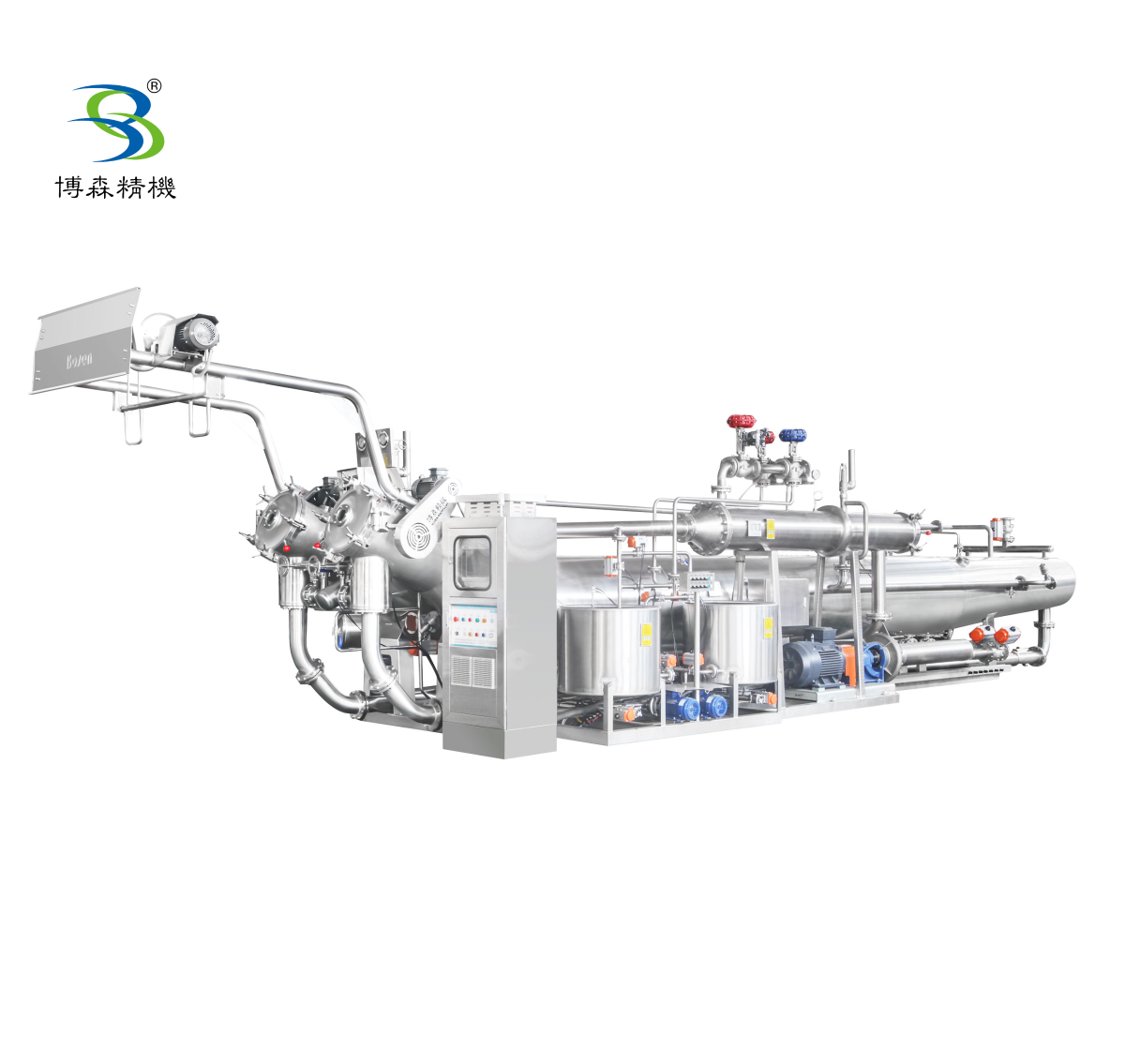 溢流机-PSA高温高压液流染色机（下走式，一个筒身一条布，共两个筒身，轻薄面料）